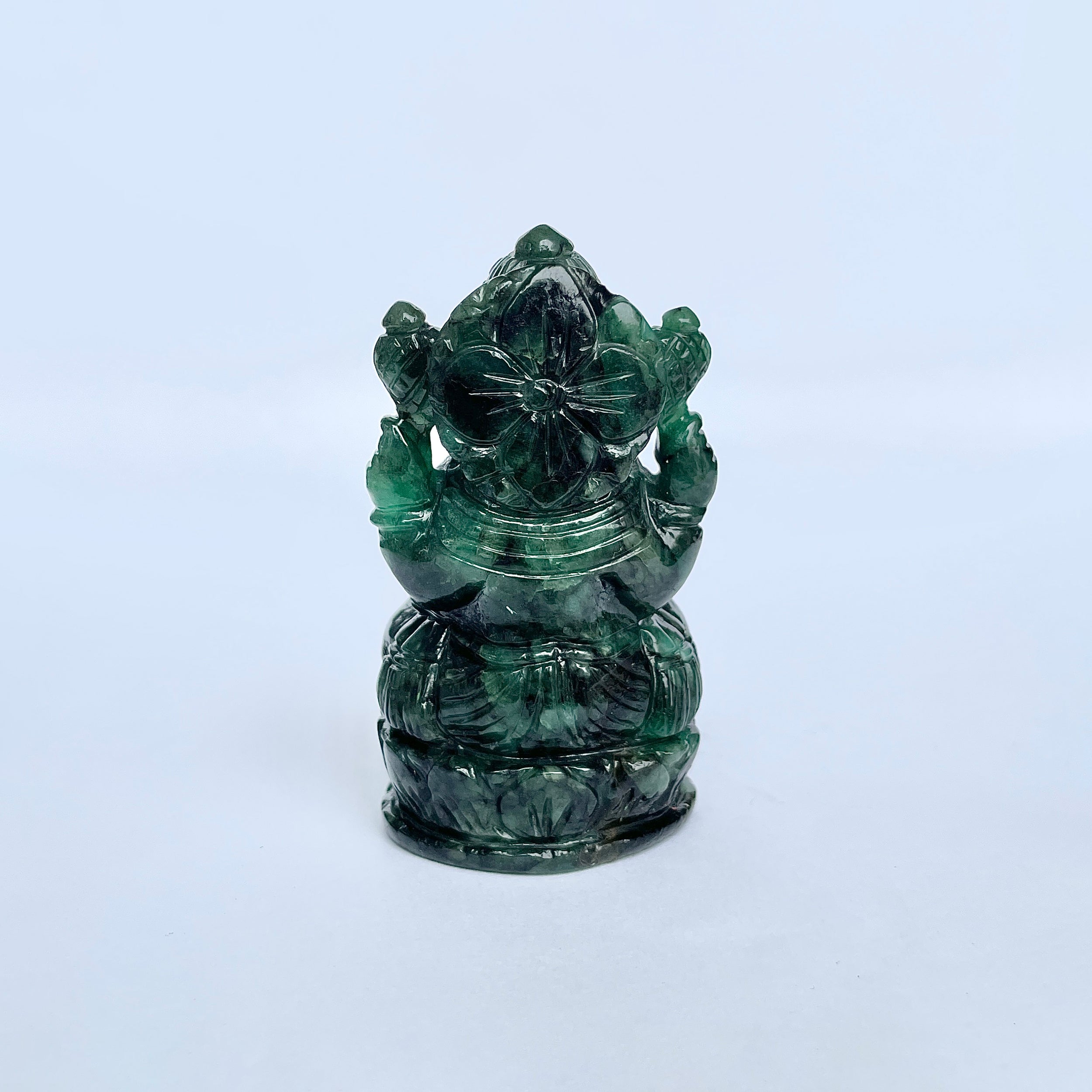 พระพิฆเนศทรงมรกต 730 กะรัต องค์สูง 7.3 ซม.(EMD-MRT-1.)