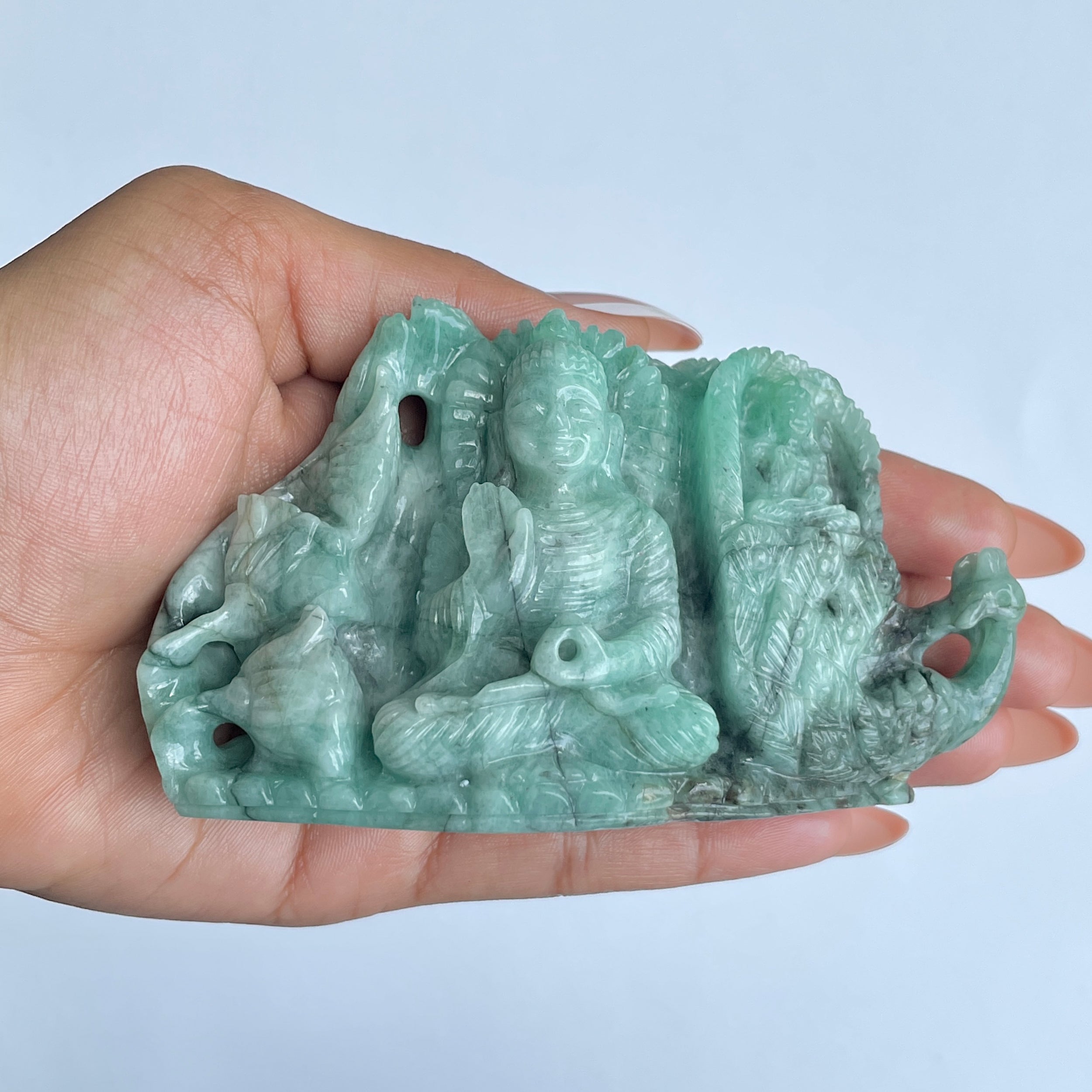 พระแก้วมรกต 1350 กะรัต-(EMD-MRT-14.)