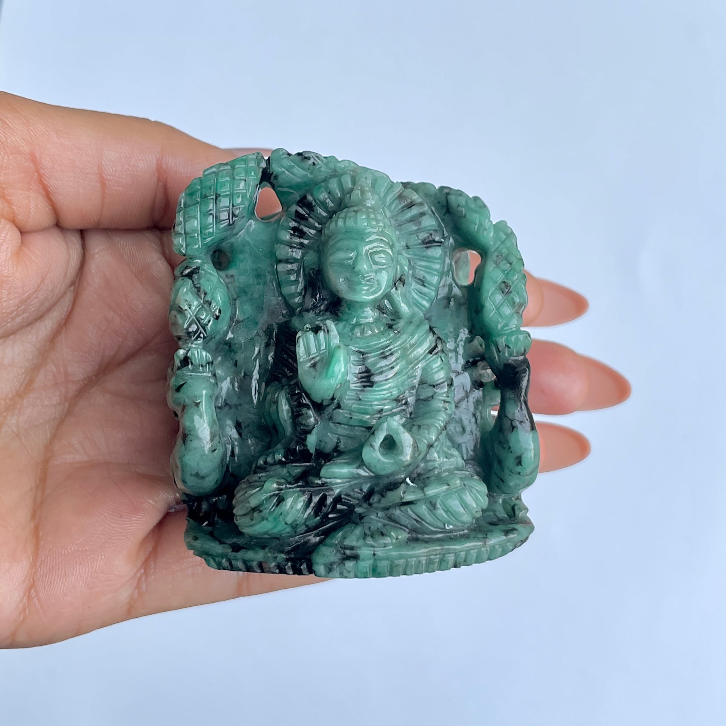 พระแก้วมรกต 1130 กะรัต-(EMD-MRT-15.)