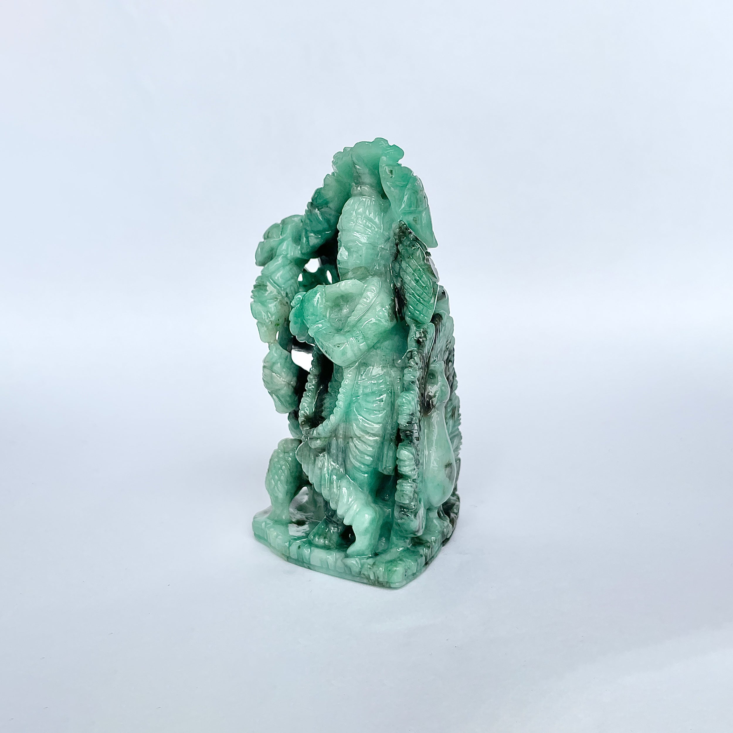 รูปเคารพพระกฤษณะมรกต 1245 กะรัต-(EMD-MRT-2.)