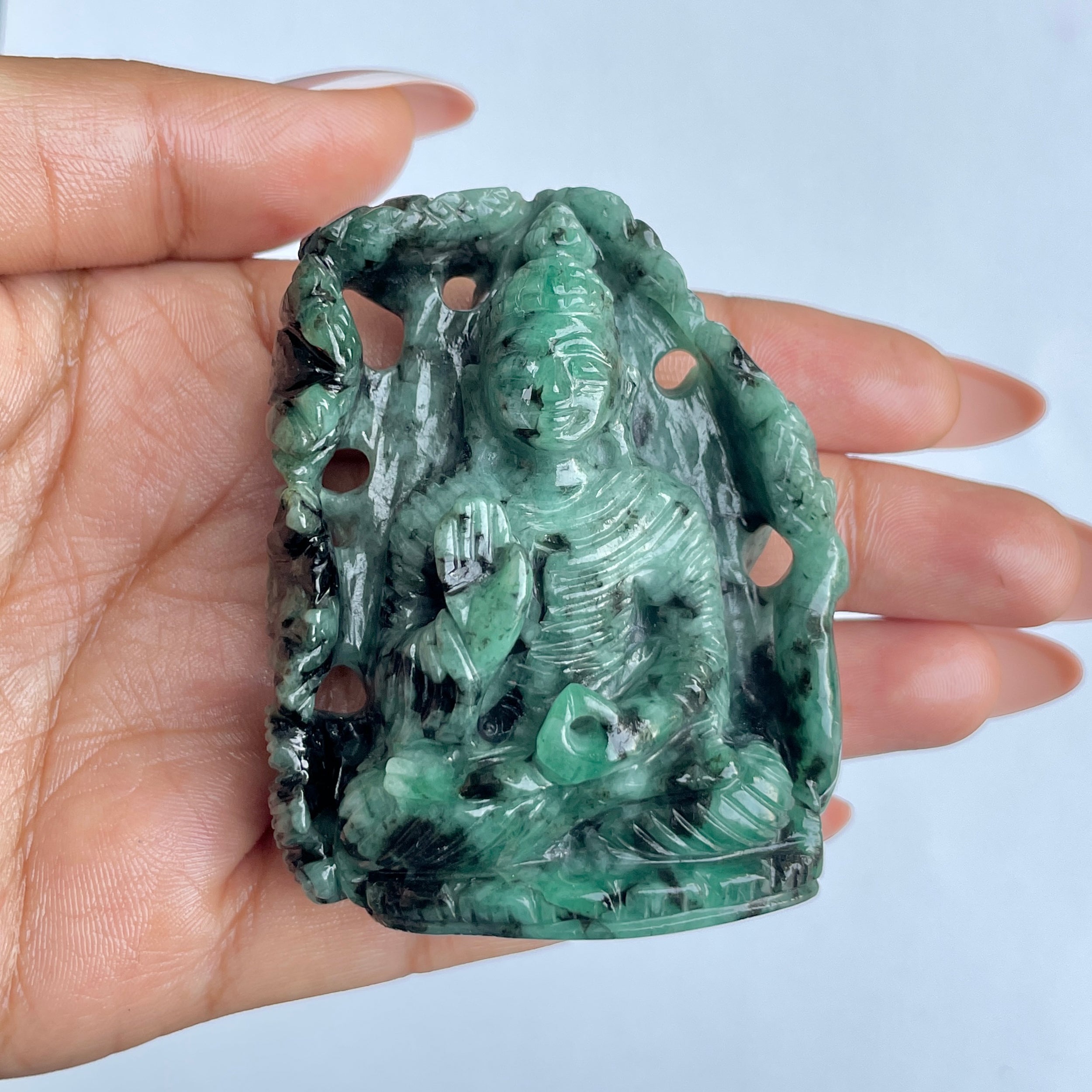 พระแก้วมรกต 545 กะรัต-(EMD-MRT-7.)