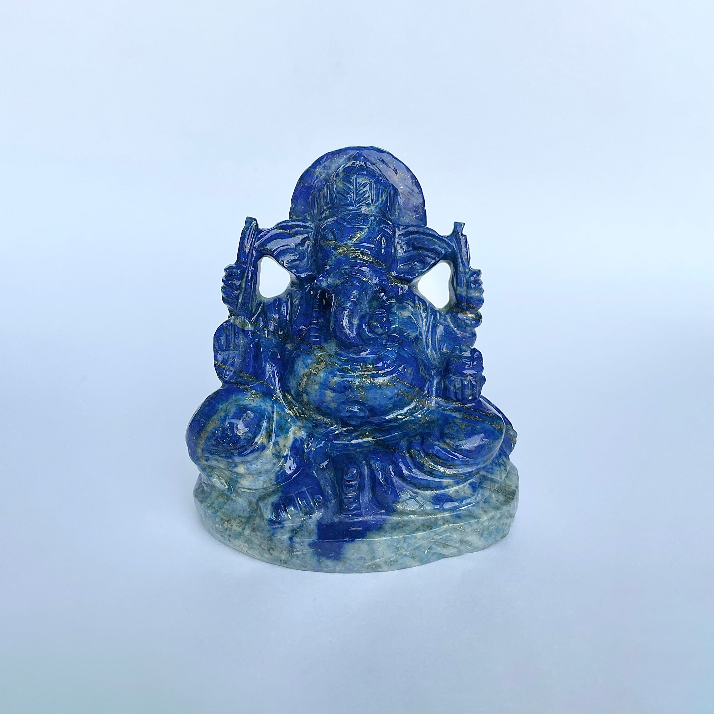 พระพิฆเนศองค์ใหญ่ น้ำหนัก 2735 กะรัต สูง 9.5 ซม.(LLP-MRT-1.)