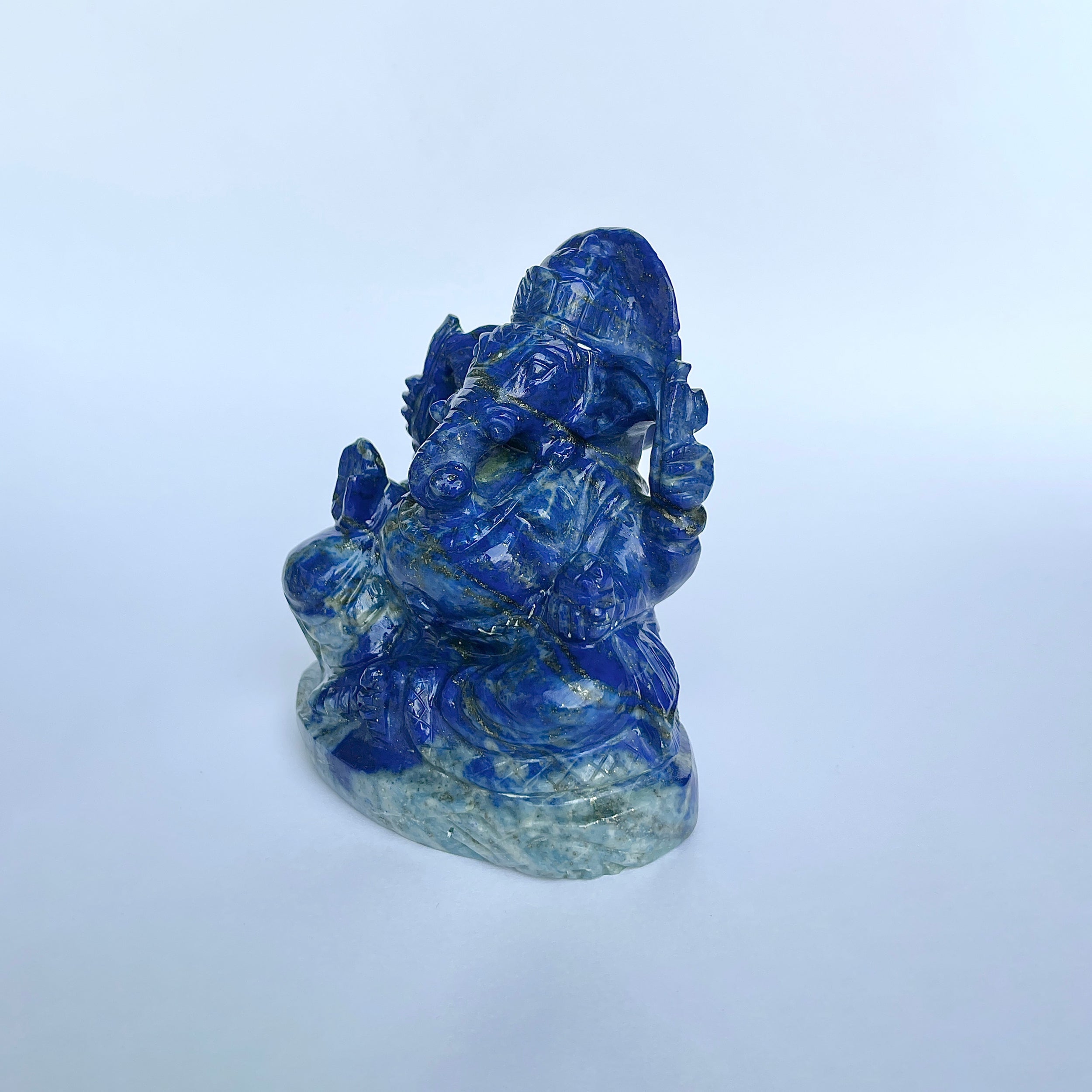 พระพิฆเนศองค์ใหญ่ น้ำหนัก 2735 กะรัต สูง 9.5 ซม.(LLP-MRT-1.)