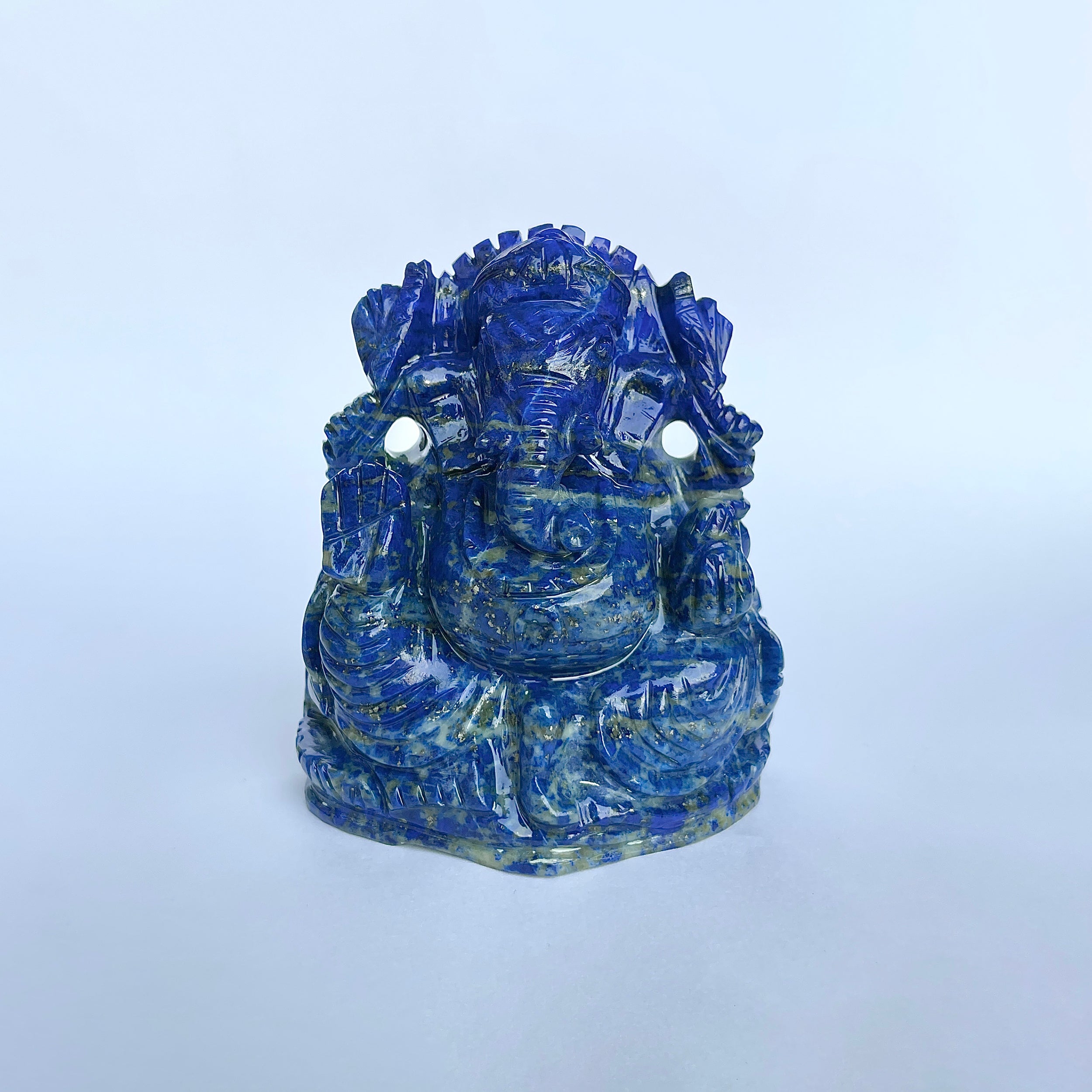 พระพิฆเนศวรลาพิสลาตัน น้ำหนัก 2315 กะรัต ส่วนสูง 9.2 ซม.(LLP-MRT-2.)