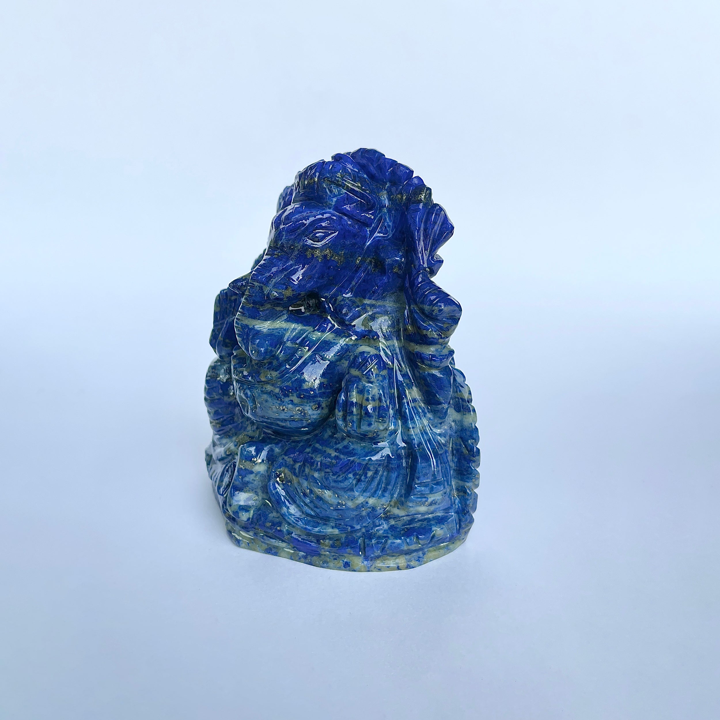 พระพิฆเนศวรลาพิสลาตัน น้ำหนัก 2315 กะรัต ส่วนสูง 9.2 ซม.(LLP-MRT-2.)