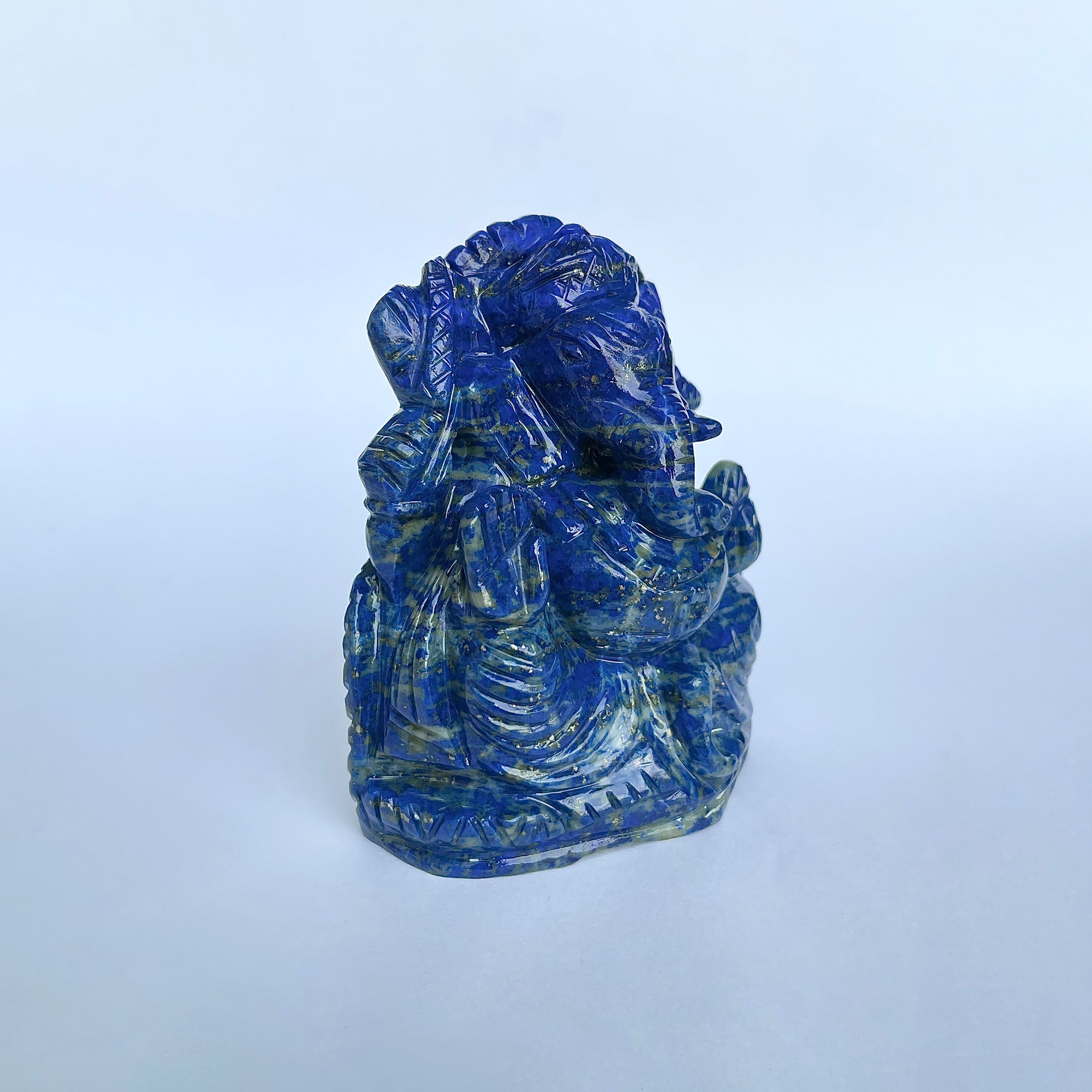 พระพิฆเนศวรลาพิสลาตัน น้ำหนัก 2315 กะรัต ส่วนสูง 9.2 ซม.(LLP-MRT-2.)