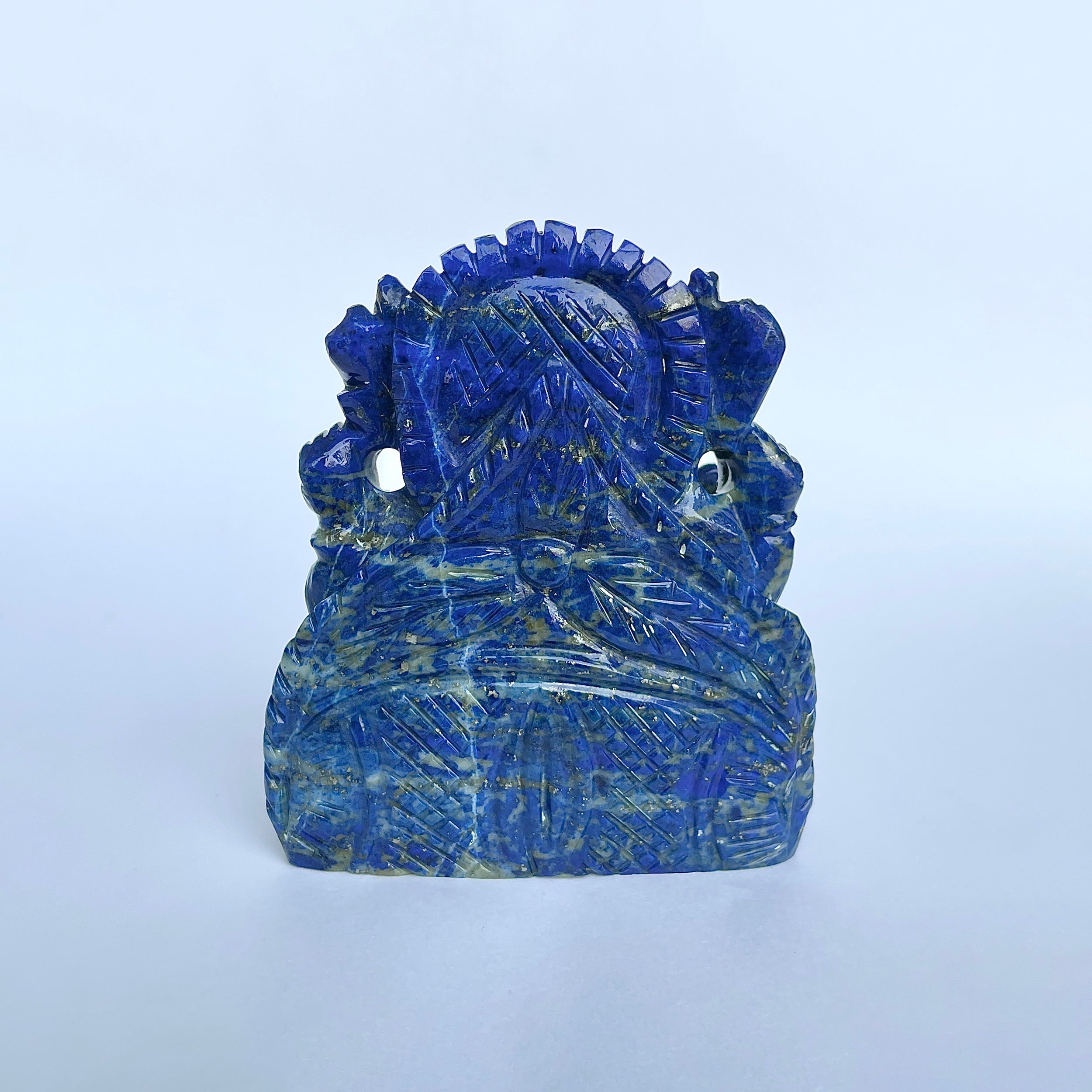 พระพิฆเนศวรลาพิสลาตัน น้ำหนัก 2315 กะรัต ส่วนสูง 9.2 ซม.(LLP-MRT-2.)