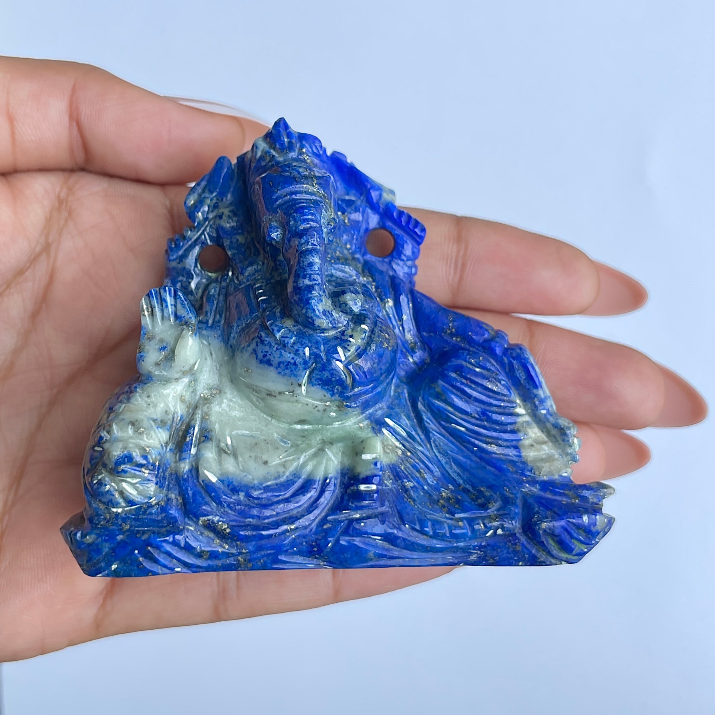 พระพิฆเนศองค์ใหญ่ 945 กะรัต องค์สูง 6.7 ซม.(LLP-MRT-3.)