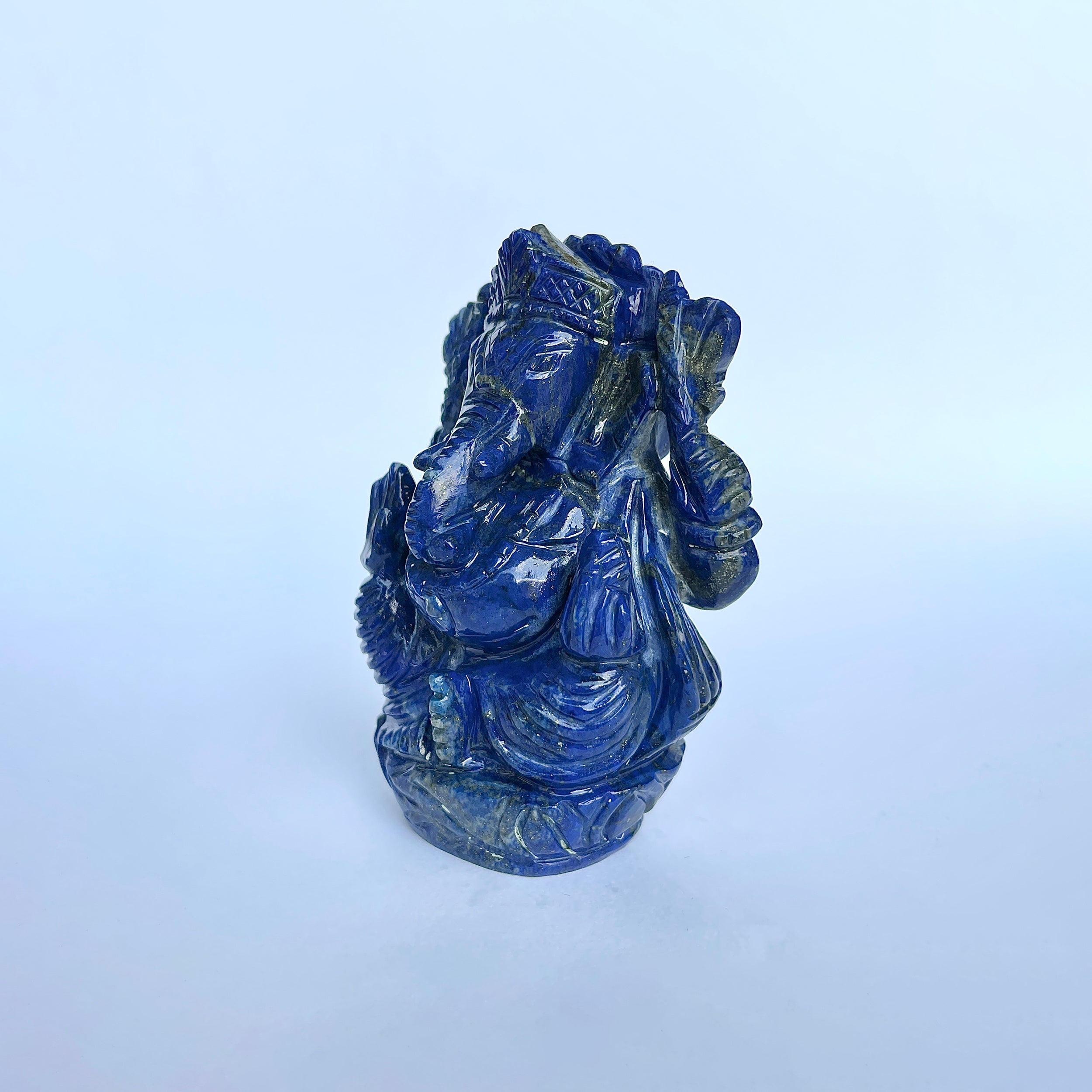 พระพิฆเนศองค์ใหญ่ 1750 กะรัต องค์สูง 9.4 ซม.(LLP-MRT-4.)