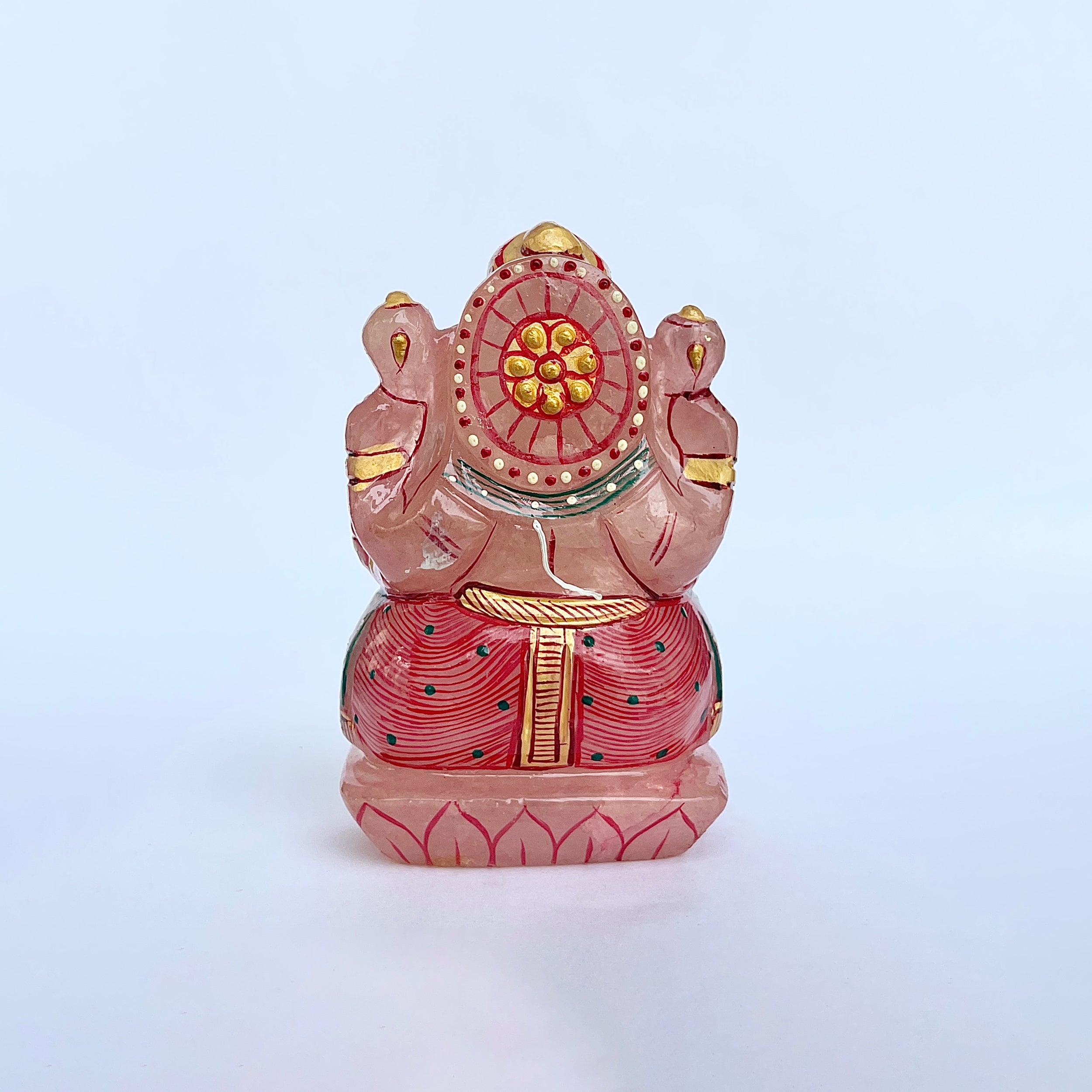 พระพิฆเนศรูปเคารพโรสควอตซ์-(RSQ-MRT-10.)